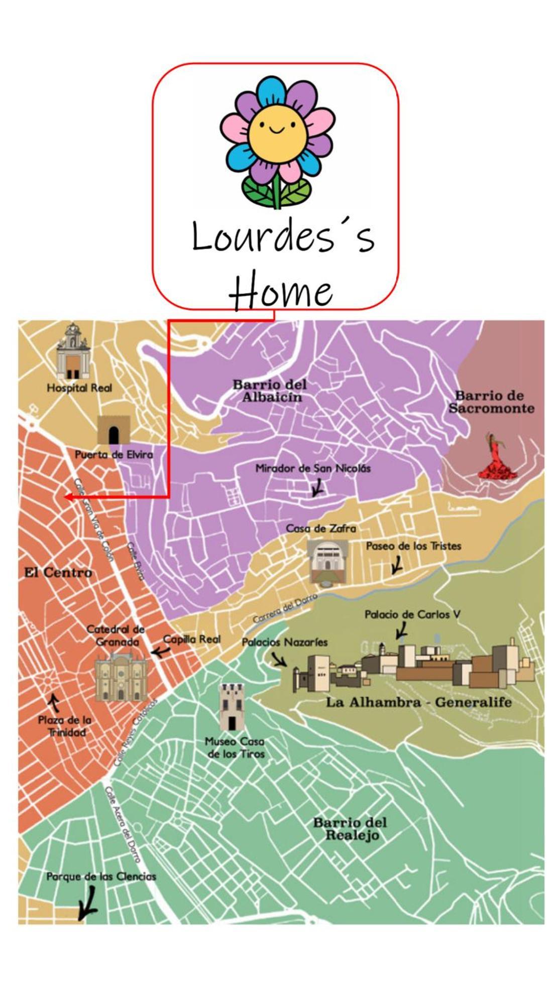 Lourdes'S Home Гранада Екстер'єр фото